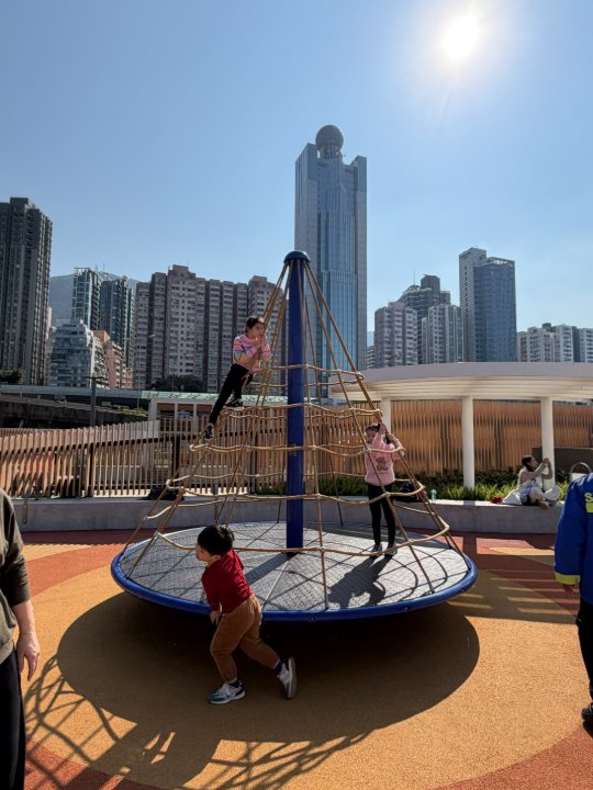 新穎的繩網氹氹轉。