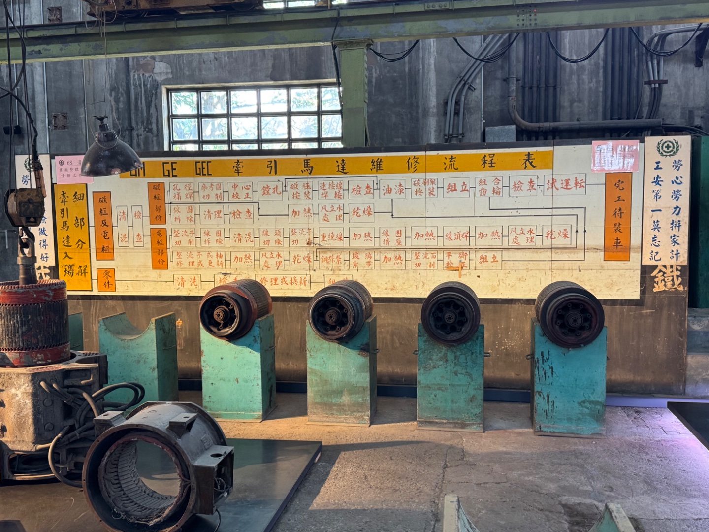 兒子是個鐵道迷，每次去旅行，乘搭不同的火車地鐵，研究轉車站和鐵道圖，是他的一大節目。上次來台北，沒有去國家鐵道博物館，今次當然不能錯過！
博物館的前身，是「臺北機廠」，就是個鐵道工廠，現在展出台灣歷史上不同時期有代表性的火車。每逢周六日，都有乘車體驗，需要...